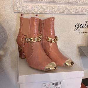 Montebello Blush Ankle Boots